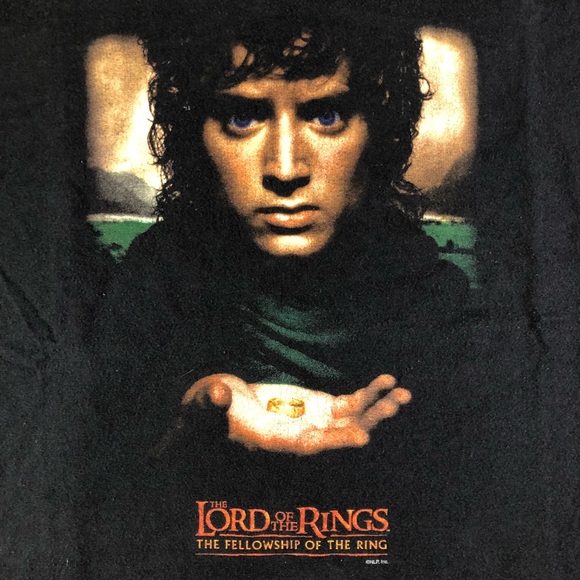 Lord Of The Rings Fellowship Of The Ring Movie Tee - Picture 2 of 5